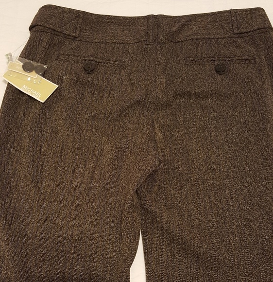 MICHAEL KORS WOOL SOFT CAPRI DRESS PANTS - Picture 3 of 8